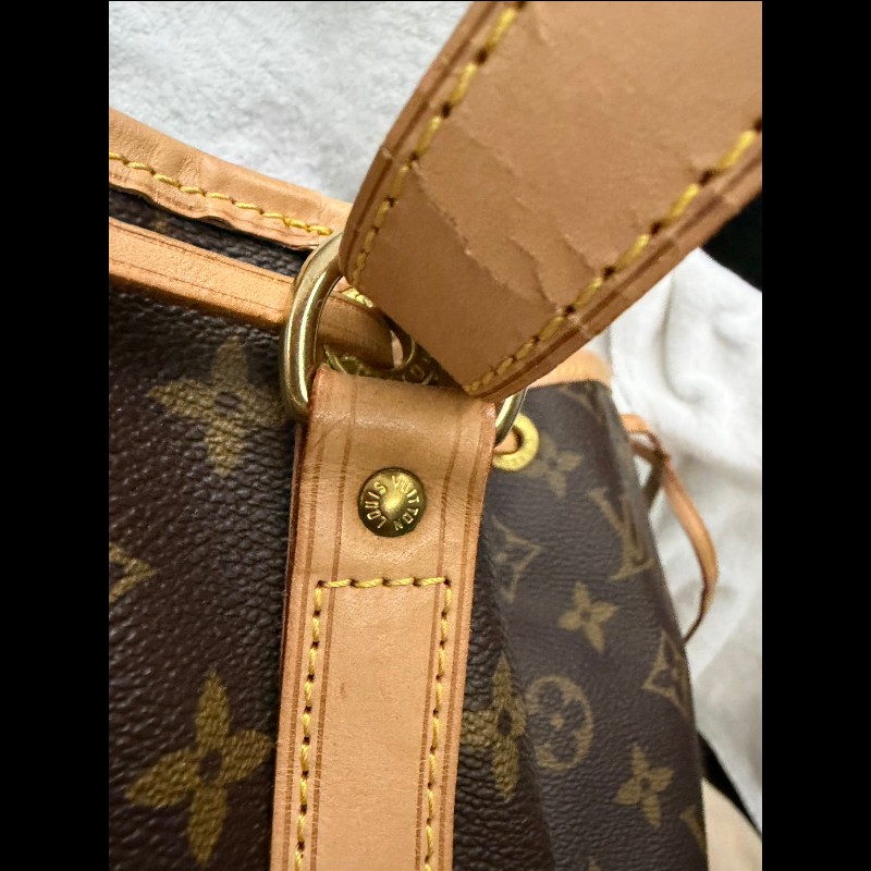 LV傳統老花大水桶包-17