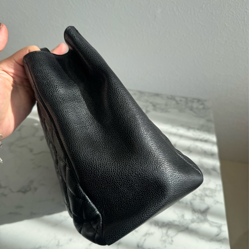 chanel 黑荔枝銀鏈GST豆腐包 絕版了✨✨-2