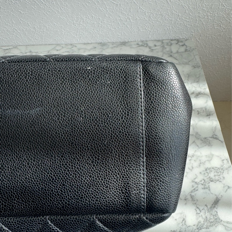 chanel 黑荔枝銀鏈GST豆腐包 絕版了✨✨-5