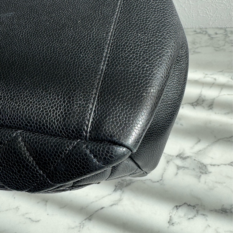 chanel 黑荔枝銀鏈GST豆腐包 絕版了✨✨-8