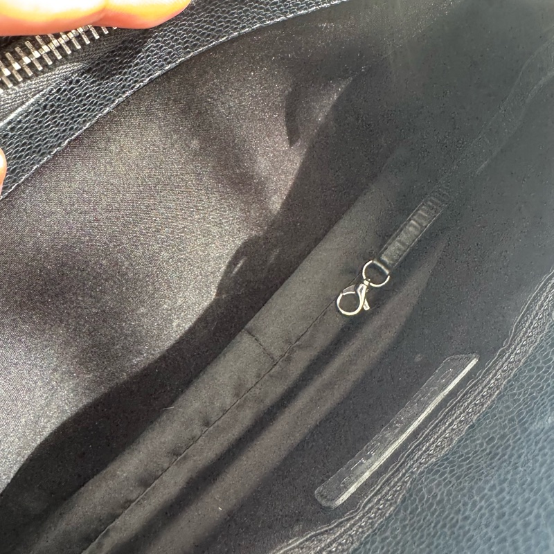 chanel 黑荔枝銀鏈GST豆腐包 絕版了✨✨-43