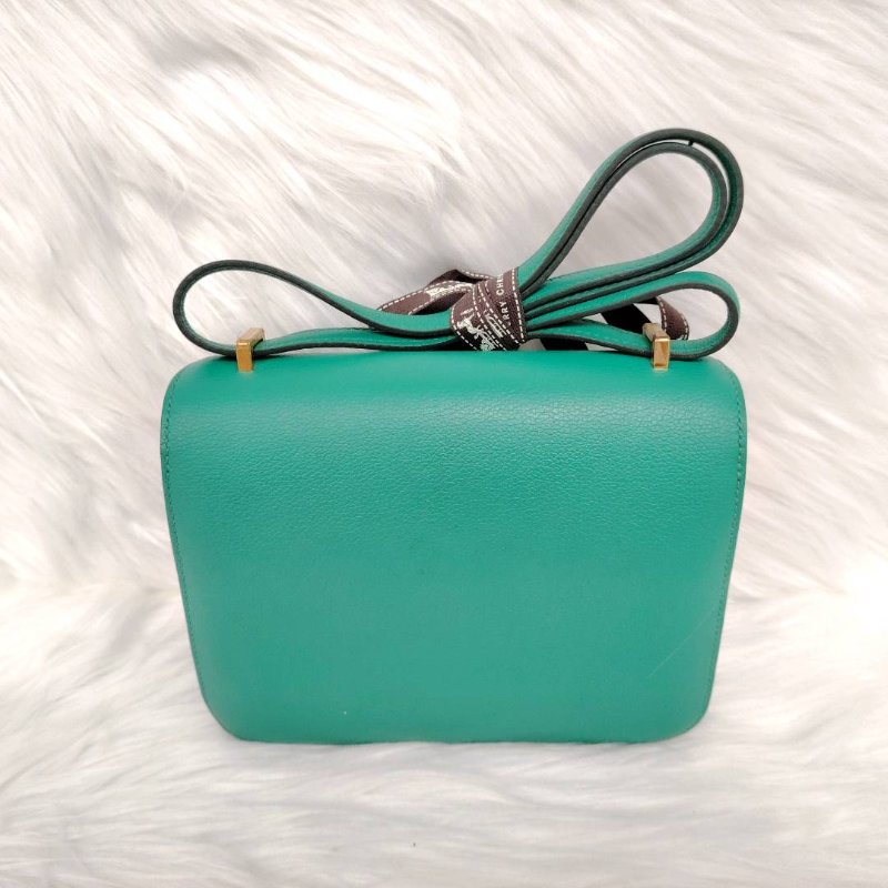 Hermès 愛馬仕 Constance19 帝王綠 金扣 D刻-2