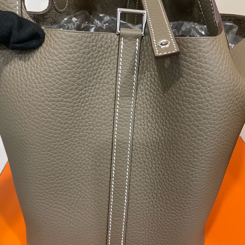 愛馬仕Picotin lock 22 K刻 大象灰-2