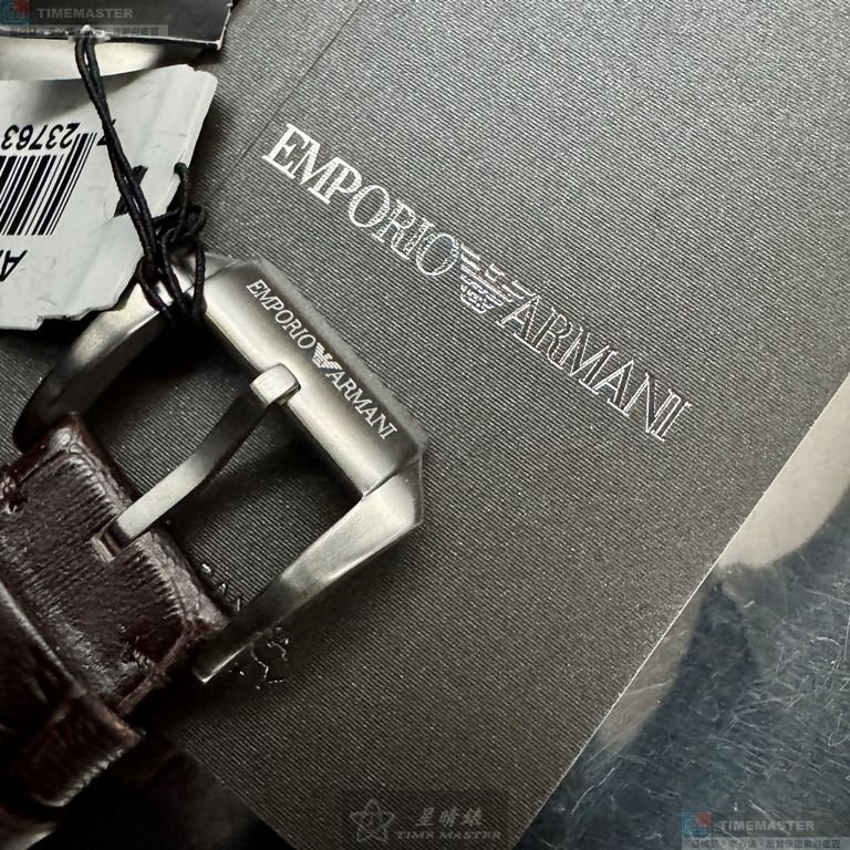 ARMANI手錶,編號AR00082,42mm古銅色錶殼,銀色錶帶款-2