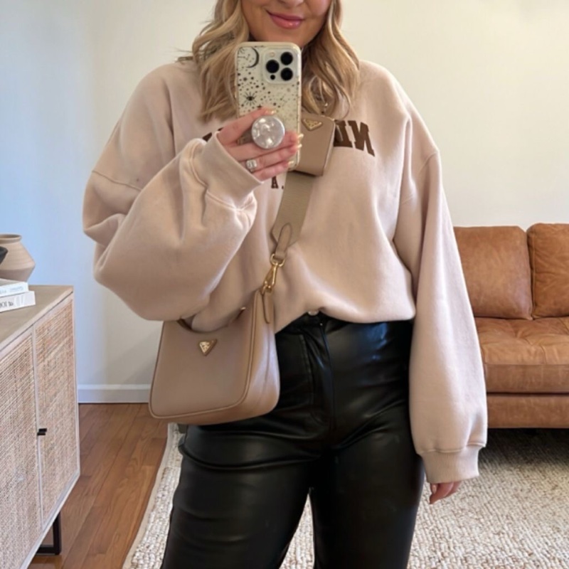 莉亞精品♡Prada 三合一 奶茶 二手-3