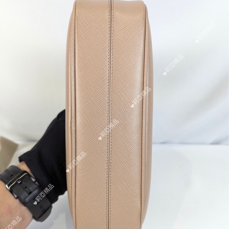 莉亞精品♡Prada 三合一 奶茶 二手-10