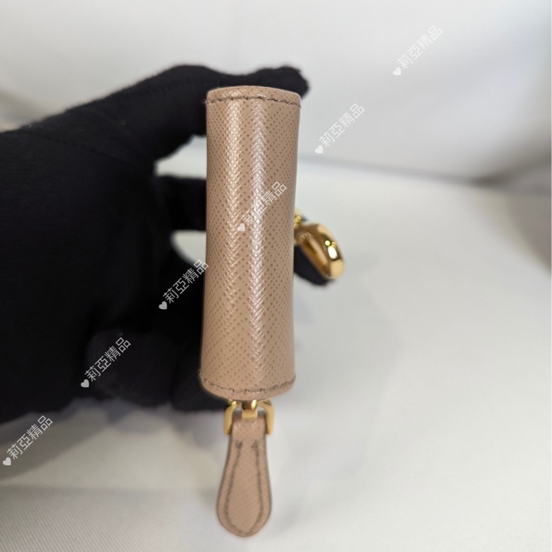 莉亞精品♡Prada 三合一 奶茶 二手-18