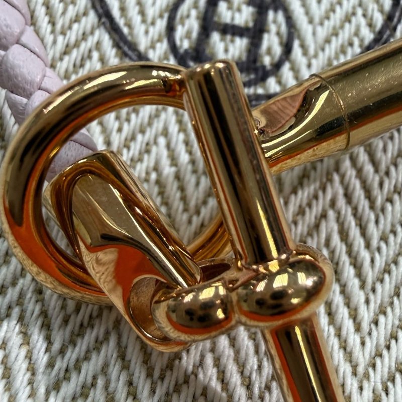 Hermès Glenan編織皮革手環-4