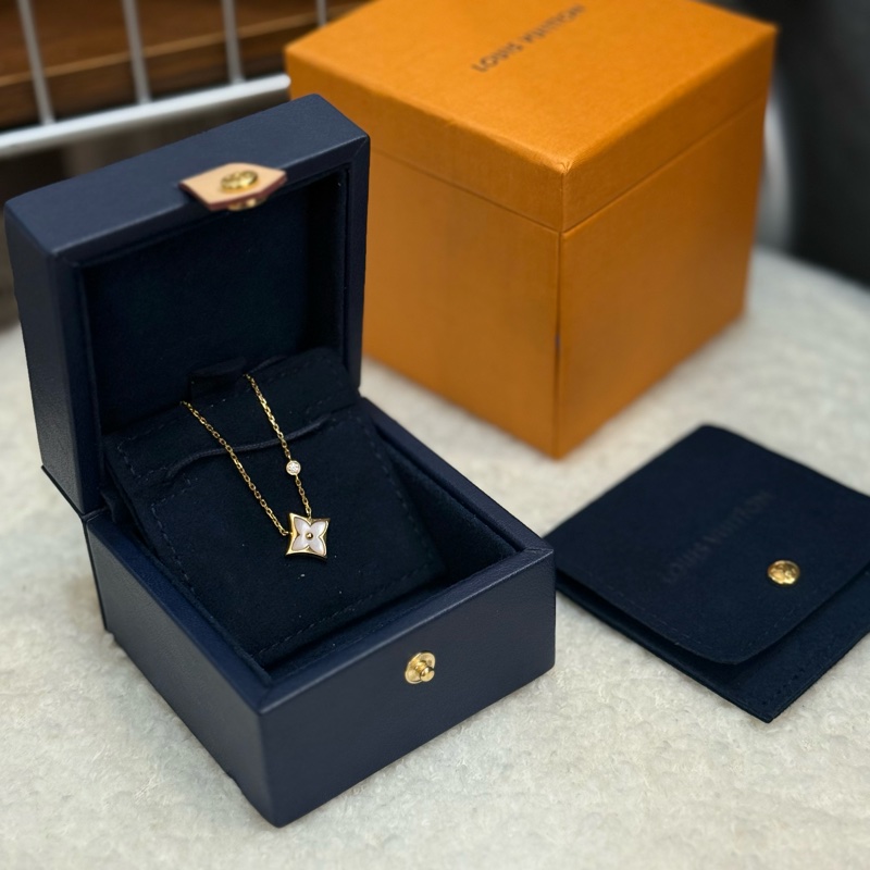 Lv blossom star 貝母鑽石項鍊-0