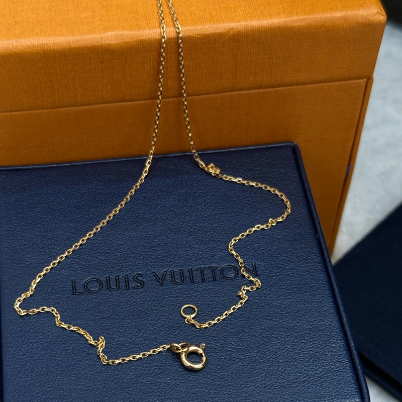 Lv blossom star 貝母鑽石項鍊-5