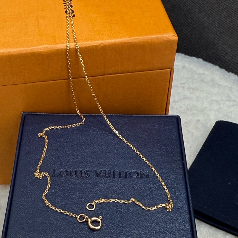 Lv blossom star 貝母鑽石項鍊-6