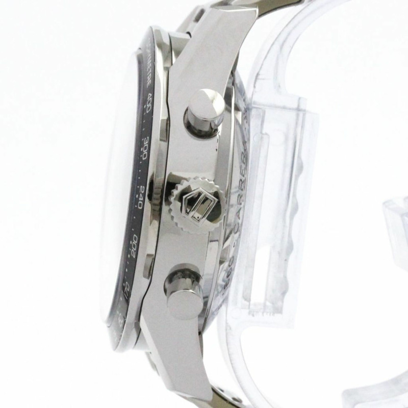 TAG HEUER 豪雅卡萊拉系列計時碼錶精鋼自動腕錶 CV2010 拋光款-3