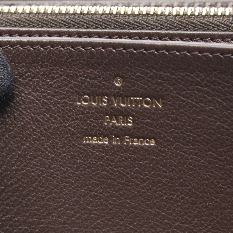 路易威登 Zippy 長版皮夾 Monogram Around N80148 異國風情皮革 棕色 二手 女士-3