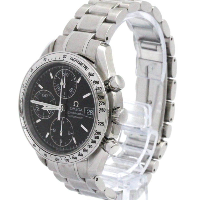 歐米茄超霸系列日期顯示精鋼自動男士腕錶 3513.50 拋光款-1