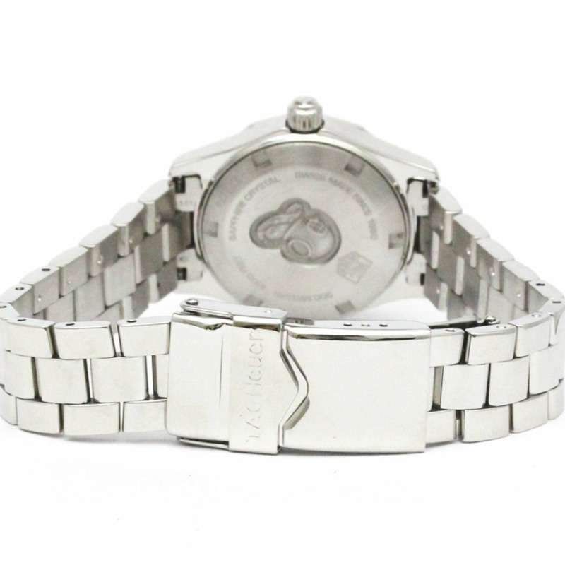 豪雅競潛系列鑽石珍珠母貝錶盤女士腕錶 WAF1415 拋光-4