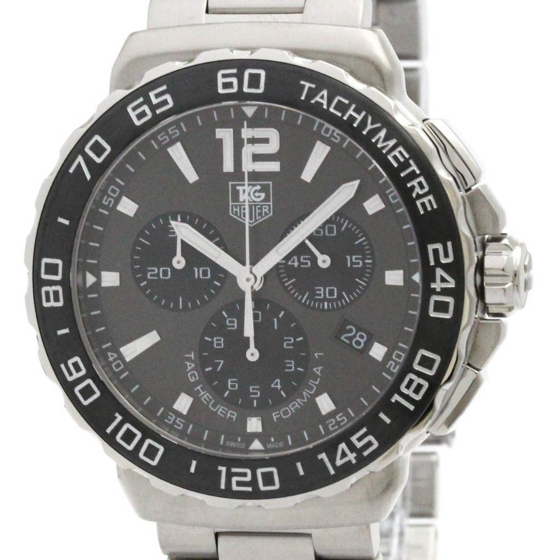 TAG HEUER 豪雅一級方程式計時碼錶精鋼石英錶 CAU1115 拋光-0