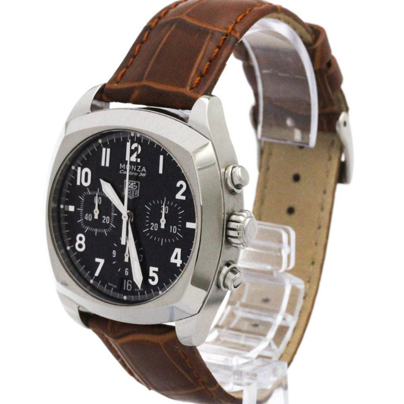 TAG HEUER 豪雅 Monza Calibre 36 精鋼自動男錶 CR5110 拋光款-1