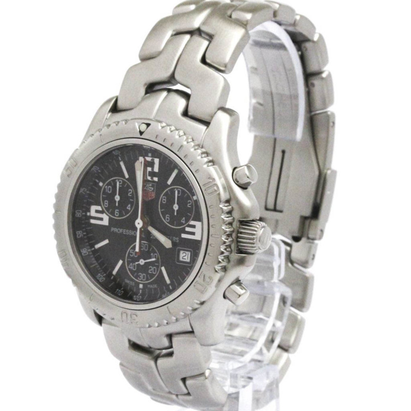 TAG HEUER 豪雅 Link Chronograph Jason Bourne 精鋼腕錶 CT1111 拋光-1