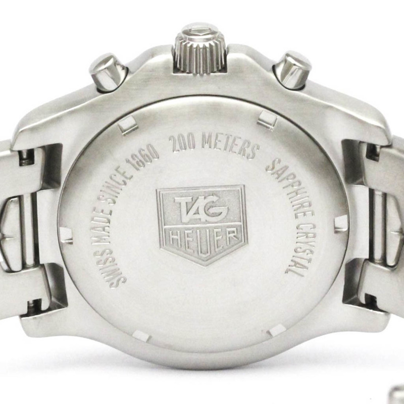 TAG HEUER 豪雅 Link Chronograph Jason Bourne 精鋼腕錶 CT1111 拋光-5