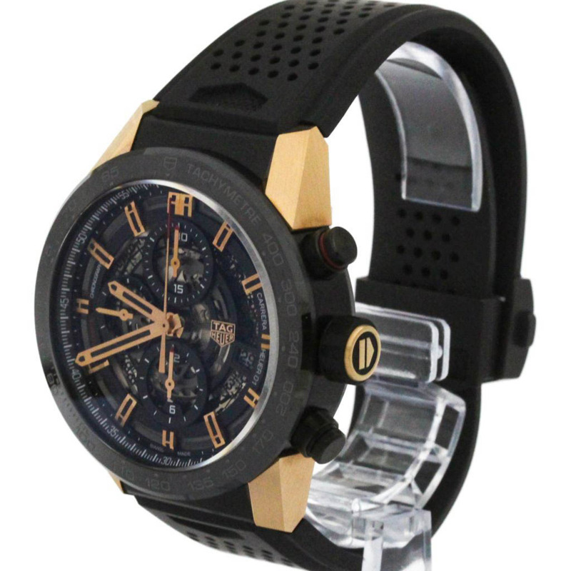 TAG HEUER 豪雅卡萊拉系列 Heuer 01 計時自動男士腕錶 CAR205A 拋光款-1