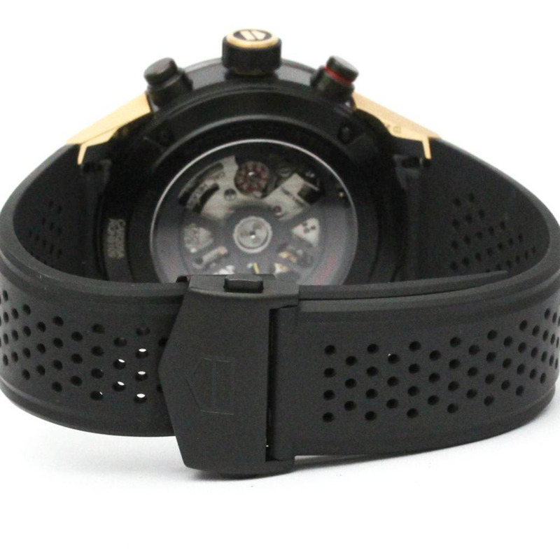 TAG HEUER 豪雅卡萊拉系列 Heuer 01 計時自動男士腕錶 CAR205A 拋光款-4