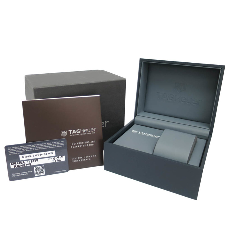 TAG HEUER 豪雅卡萊拉系列 Heuer 01 計時自動男士腕錶 CAR205A 拋光款-5