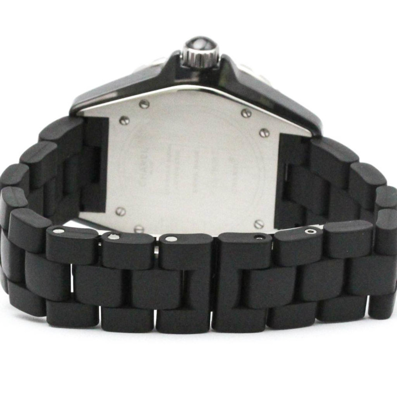 香奈兒 J12 陶瓷橡膠自動男士腕錶 H0684 拋光-4