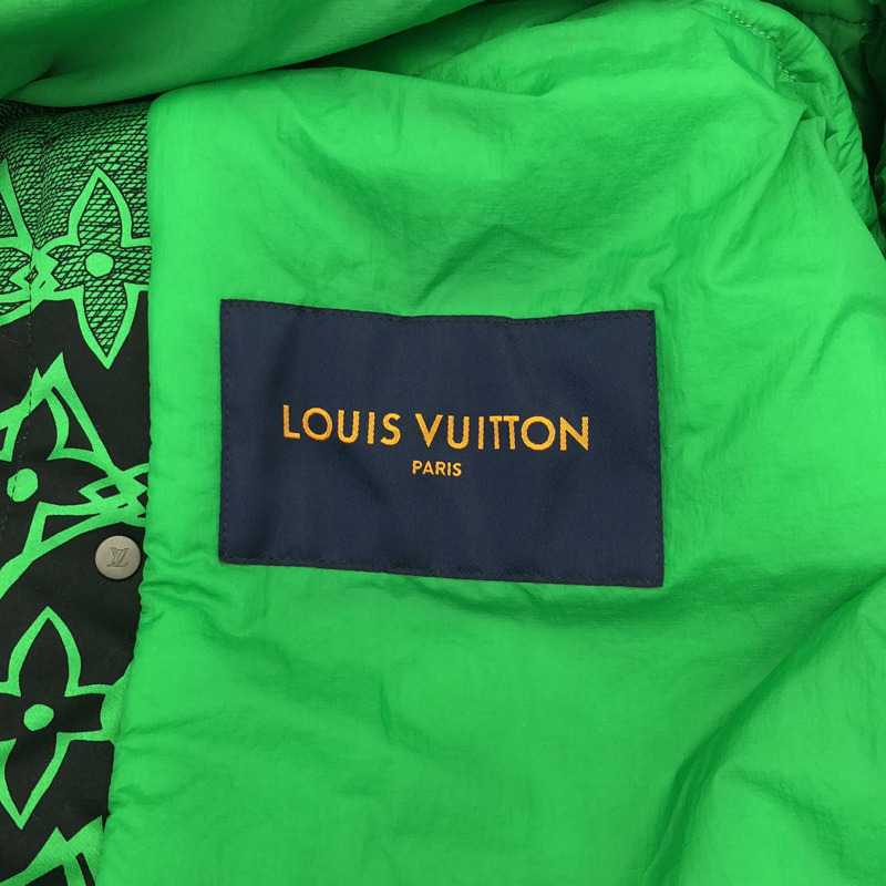 路易威登外套 其他外套 棉質 綠色 二手 男士-4