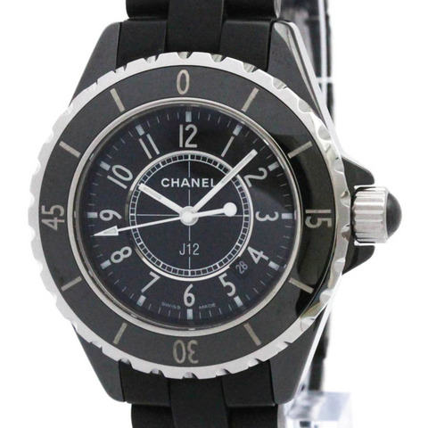香奈兒 J12 陶瓷橡膠石英女士腕錶 H0681 拋光