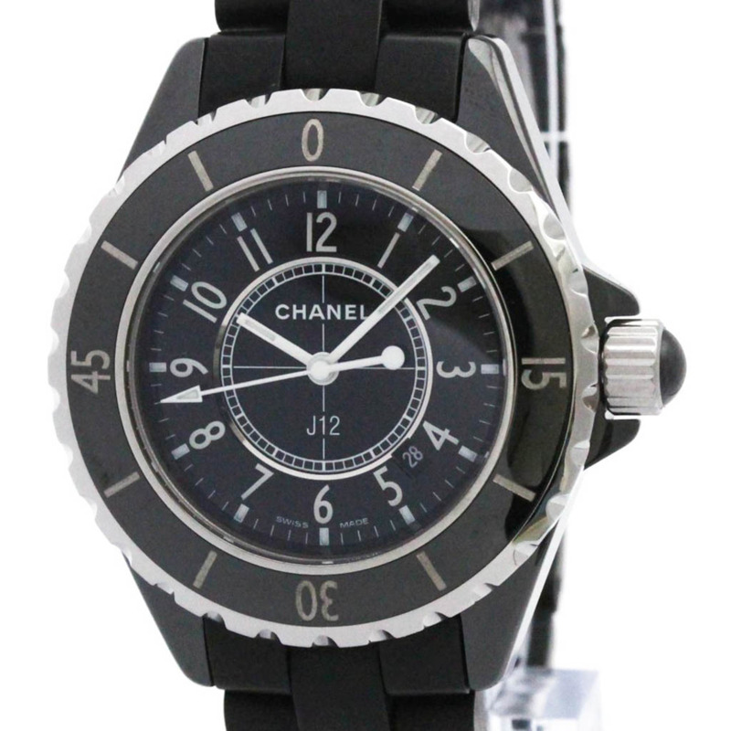 香奈兒 J12 陶瓷橡膠石英女士腕錶 H0681 拋光-0