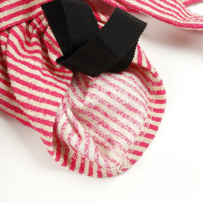 香奈兒 COCO 標誌其他外套 - 尼龍棉粉紅米色二手女裝-7