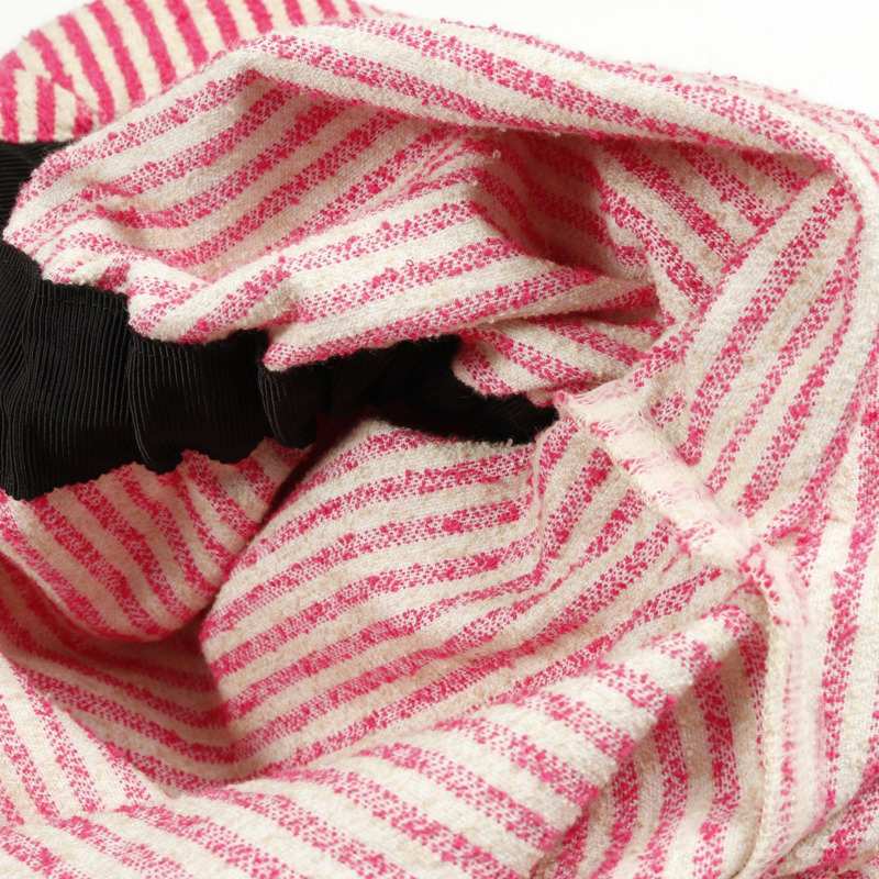 香奈兒 COCO 標誌其他外套 - 尼龍棉粉紅米色二手女裝-8