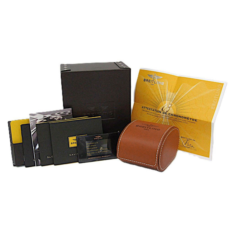 百年靈 Navitimer 1 B01 計時碼錶 精鋼男錶 AB0127 拋光-5