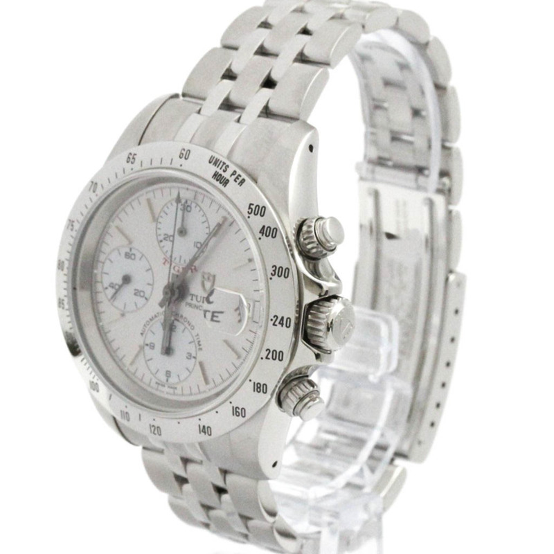 帝舵 Chrono Time Prince Date Tiger Steel 男士腕錶 79280P 拋光款-1