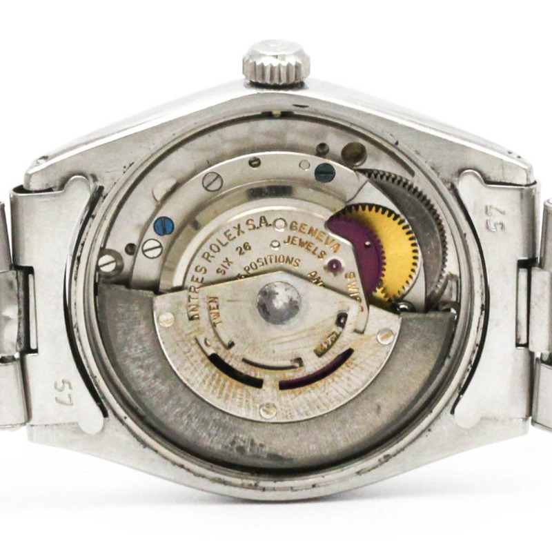 勞力士蠔式恆動1002鋼製自動男士腕錶(復古款)-5