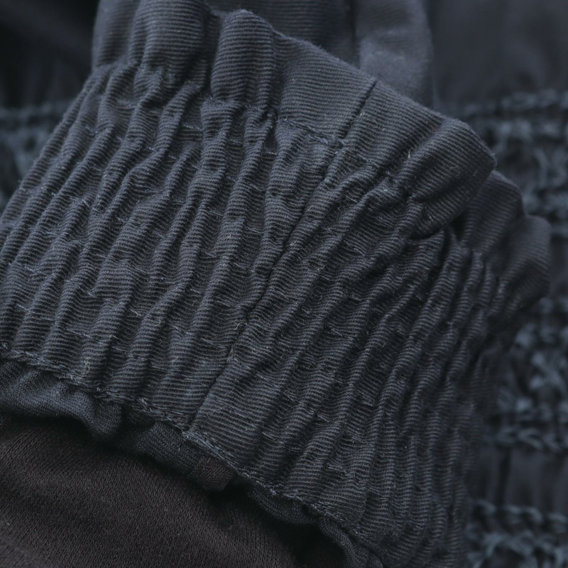 愛馬仕 (HERMES) 搭配跟罩衫 Terre 搭配跟罩衫 其他外套 5E0228DD 棉質 海軍藍 二手 女款-4