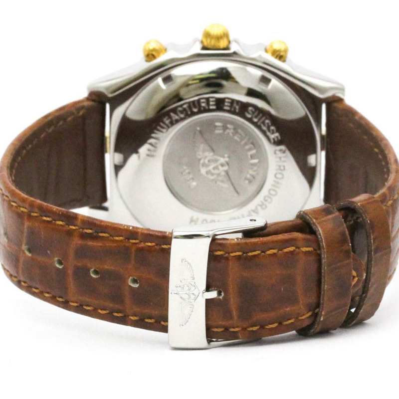 百年靈 Chronomat 18K 金鋼自動腕錶 B13050.1 拋光-4