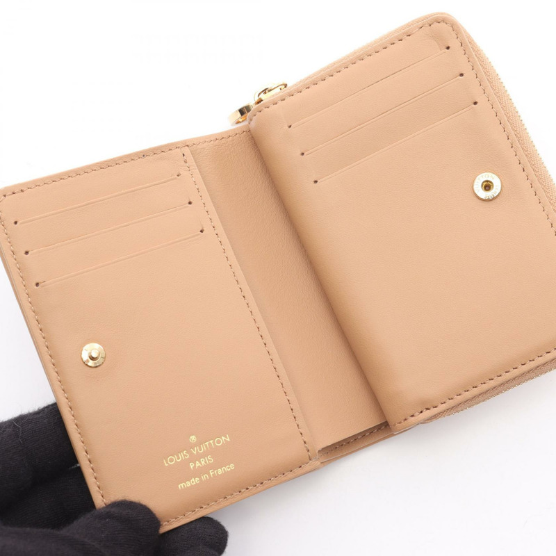 路易威登 Portefeuille Lou 雙折皮夾 M81673 Monogram 壓花皮革 LV-2