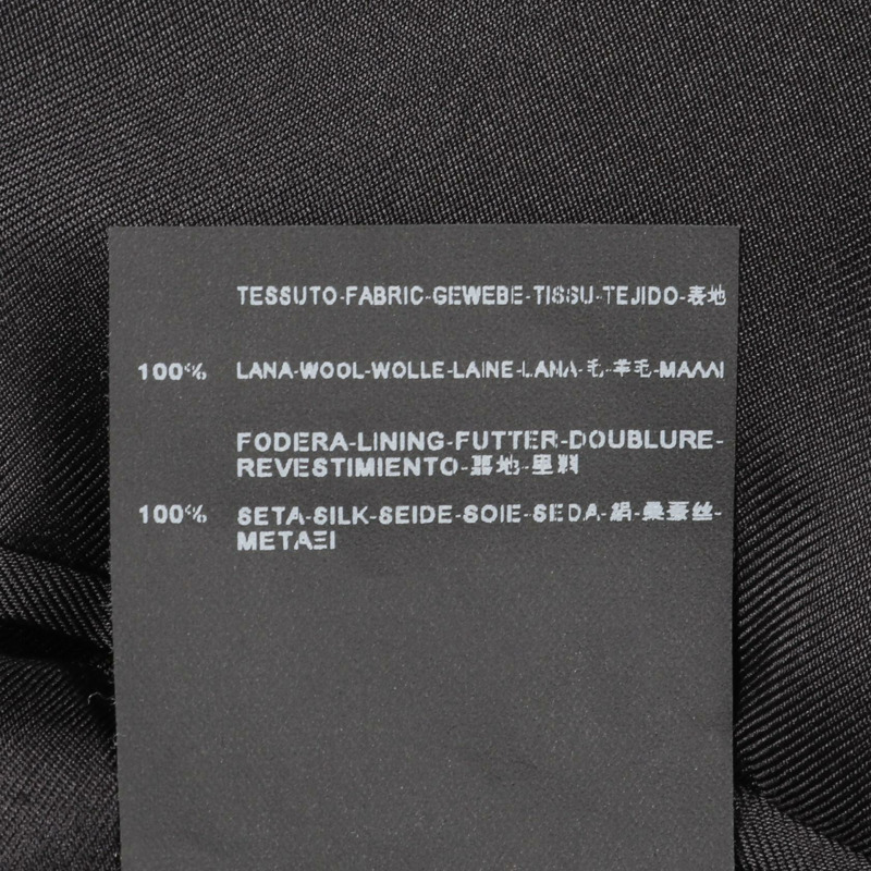 聖羅蘭巴黎其他羊毛大衣黑色二手女裝-4