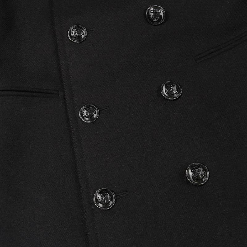 聖羅蘭巴黎其他羊毛大衣黑色二手女裝-7