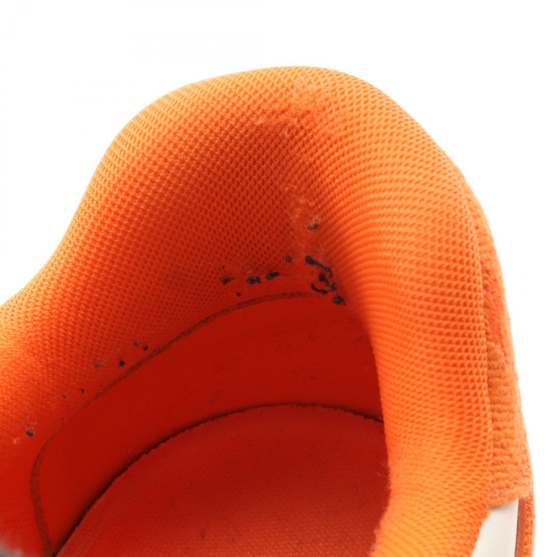 路易威登 LV Trainer 系列運動鞋 G0022 織品 白色 橘色 #10 二手 男款-8