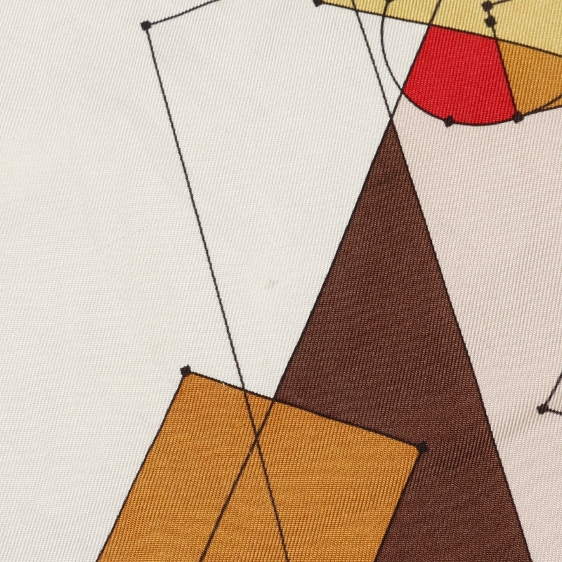 愛馬仕 ECHEC AU ROI 連身裙，真絲棉質，粉紅色多色，二手女款，38碼-5