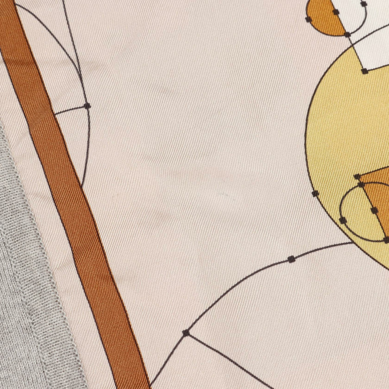 愛馬仕 ECHEC AU ROI 連身裙，真絲棉質，粉紅色多色，二手女款，38碼-6