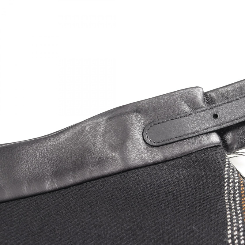 愛馬仕羊毛皮裙，黑色、紅色、多色，二手，女款，34碼-9