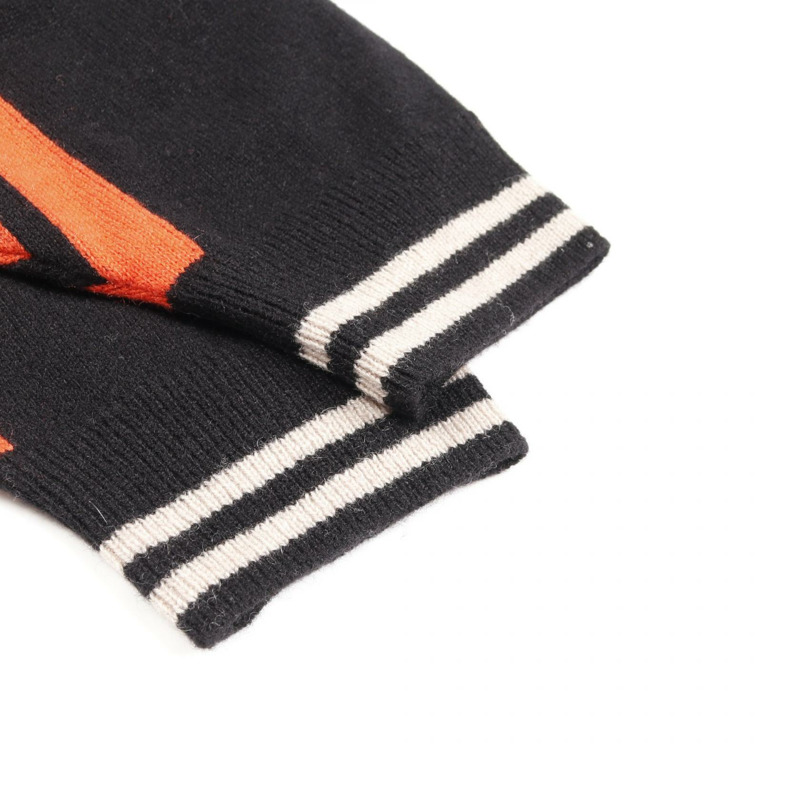 愛馬仕 (HERMES) 新娘禮服，羊絨材質，黑色、米色、橘色，二手女款，尺寸 34-4