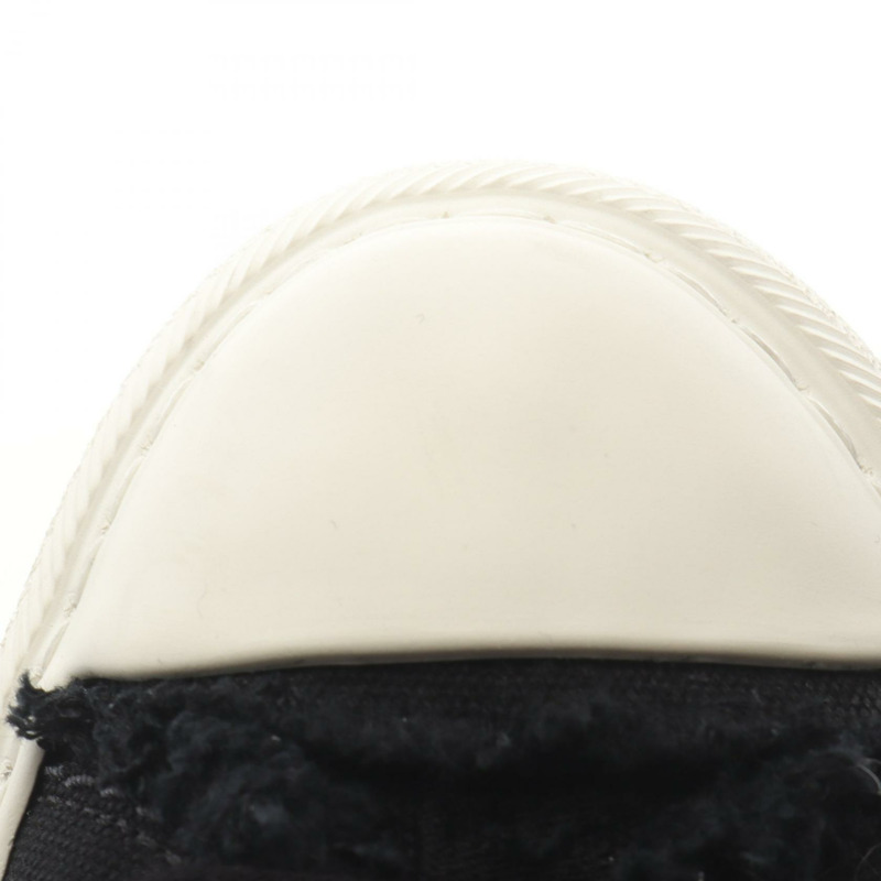 Dior WALK'N'DIOR 帆布厚底運動鞋，黑色，37.5碼，二手女款-8