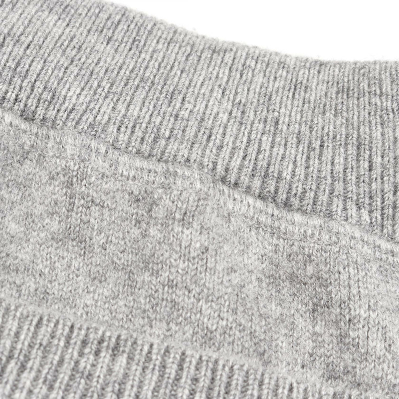 PRADA 22221 羊絨灰色女士長褲(二手)#38-6