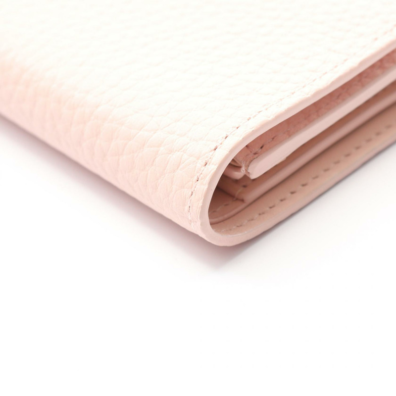 路易威登 Portefeuille Capucines Compact 皮夾 M82361 粉紅皮革女士 LV-7