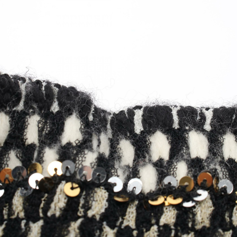 香奈兒 COCO 標誌紐扣 其他外套 P61800V47009 尼龍羊毛聚酯纖維 黑色 多色 二手 女款-7