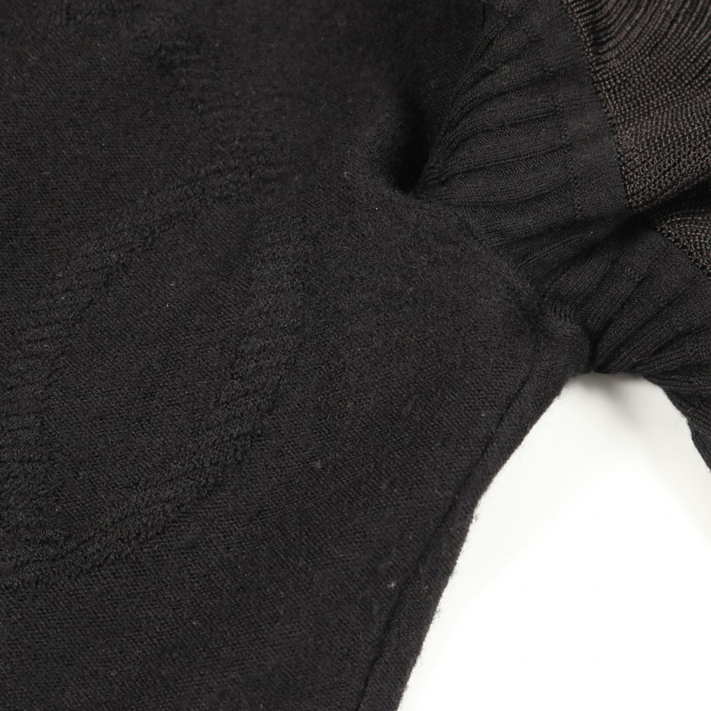 愛馬仕 Parfroy Remix 針織衫，半袖羊毛衫，黑色，二手女款，36碼-6